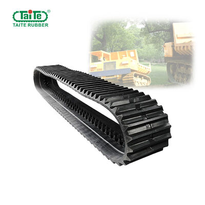 좋은 가격 미쓰비시 중장비 고무 트랙 800x150x68mm 반 진동 기술 및 ISO9001: 2015 덤퍼 인증을 받았습니다. 온라인으로