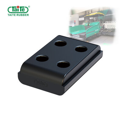 좋은 가격 아스팔트 포장 기계 300mm 폭 착용 저항을 위한 고무/폴리우레탄 궤도 패드 온라인으로