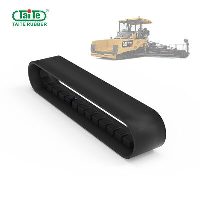 좋은 가격 튼튼한 CAT 아스팔트 포장 기계 고무는 지상 표면에 더 적은 손상을 추적하습니다 온라인으로