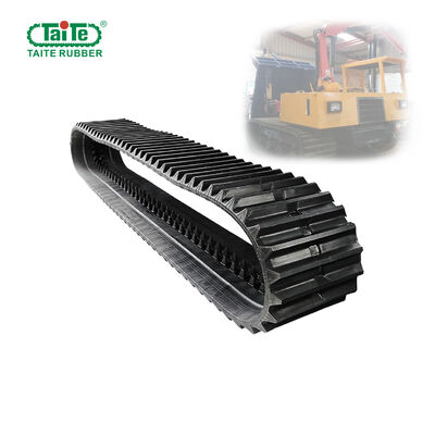 좋은 가격 주문 700X100X80 덤퍼 고무 트랙 ISO9001: 2015 히타치 CG 45 캐리어에 대한 높은 견인력으로 인증 온라인으로