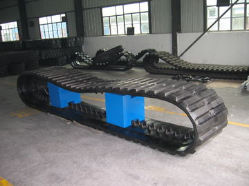 좋은 가격 미츠비시 Ld - 1000년 운반대를 위한 800 x 150 x 68mm 쓰레기꾼 고무 궤도 온라인으로