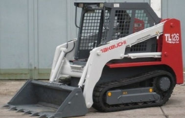 좋은 가격 거친 배경에 적응시킨 Takeuchi TL 126를 위한 장전기 고무 궤도 320x86BBx48를 추적하으십시오 온라인으로