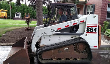 좋은 가격 대체 스키드 스티어 고무 트랙 450x86BBx52 Bobcat 864를 위한 불분해 고무 트랙 온라인으로